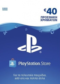 Подарочная карта PlayStation Network 40 евро (Греция)