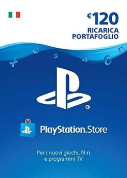 Подарочная карта PlayStation Network 120 евро (Италия)