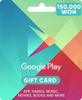 Подарочная карта Google Play 150000 южнокорейских вон (Республика Корея)