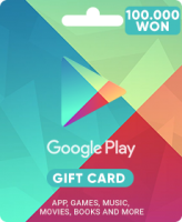 Подарочная карта Google Play 100000 южнокорейских вон (Республика Корея)