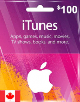 Подарочная карта iTunes 100 канадских долларов (Канада)