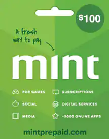 MINT Prepaid Card USD 100 (Global)