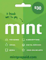 MINT Prepaid Card USD 30 (Global)