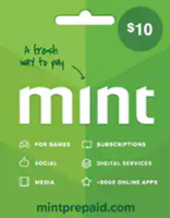 MINT Prepaid Card USD 10 (Global)