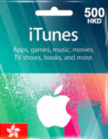 Подарочная карта iTunes 500 гонконгских долларов (Гонконг)