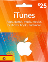 Подарочная карта iTunes 25 евро (Испания)