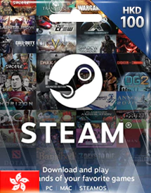 Подарочная карта Steam 100 гонконгских долларов (Гонконг)