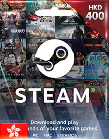 Подарочная карта Steam 400 гонконгских долларов (Гонконг)