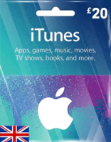 Подарочная карта iTunes 20 фунтов [UK]   