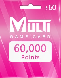 Multi Game Card 60000 очков (Global)