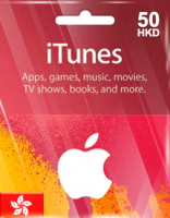 Подарочная карта iTunes 50 гонконгских долларов (Гонконг)