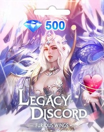 Legacy of Discord - Furious Wings: 500 Алмазов 