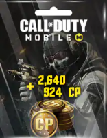 Call of Duty: Mobile CP 2640 + 924 CP Бонус