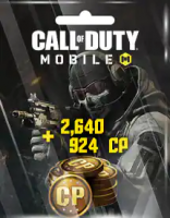 Call of Duty: Mobile CP 2640 + 924 CP Бонус (Android и IOS)