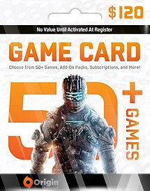 Подарочная карта EA Play Origin 120 долларов США [US]