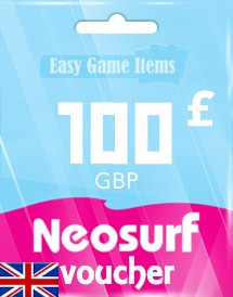 Ваучер Neosurf на 100 фунтов [UK]