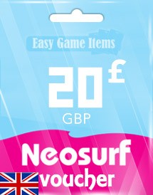 Ваучер Neosurf на 20 фунтов [UK]