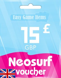 Ваучер Neosurf на 15 фунтов [UK]