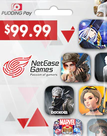 Игровой код NetEase Pudding Pay долларов 99.99 США (Global)