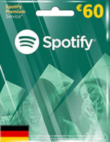 Подарочная карта Spotify 60 евро (Германия)