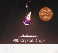 Reverse: 1999 : 980 Crystal Drops