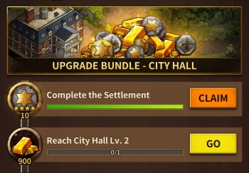 The Walking Dead Match 3 Tales : Upgrade Bundle-City Hall