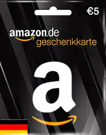 Подарочная карта Amazon 5 евро (Германия)