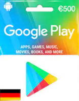 Подарочная карта Google Play  500 евро (Германия) 