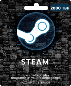 Подарочная карта Steam 2000 таиландских бат (Таиланд)