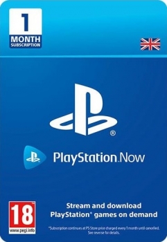 PlayStation Now 1 месяц подписка (UK)