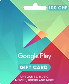 Подарочная карта Google Play 100 швейцарских франков (Швейцария)