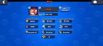 Аккаунт Brawl Stars: №146