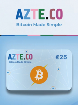 Ваучер Azteco Bitcoin Lightning 25 евро (для всех регионов и стран)