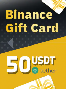 Подарочная карта Binance 50 долларов