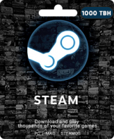 Подарочная карта Steam 1000 таиландских бат (Таиланд)