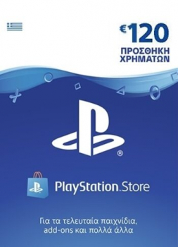 Подарочная карта PlayStation Network 120 евро (Греция)