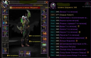 Аккаунт №641213 Wow Circle BFA 8.3.7 Х11 Охотник на демонов Ночной эльф Альянс Ж