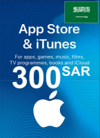 Подарочная карта iTunes 300 саудовских риалов (Саудовская Аравия)