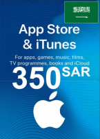 Подарочная карта iTunes 350 саудовских риалов (Саудовская Аравия)