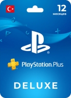 Подарочная карта PlayStation Plus Deluxe 365 дней (Турция)