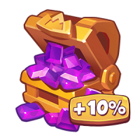 2500 кристаллов + 250 кристаллов бонус : Rush Royale: Tower Defense TD