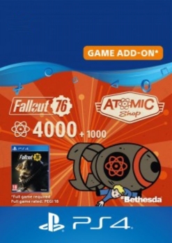 FALLOUT 76 - 5000 ATOMS (ключ для PS)