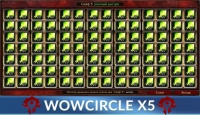 5000 Древнейшего Саронита WoW Circle х5 Орда = 3600 руб