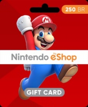 Подарочная карта Nintendo eShop 250 бразильских реалов (Бразилия)