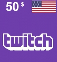 Подарочная карта Twitch 50 долларов США [US]