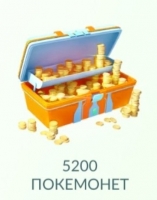 Pokémon GO  : 5200 покемонет