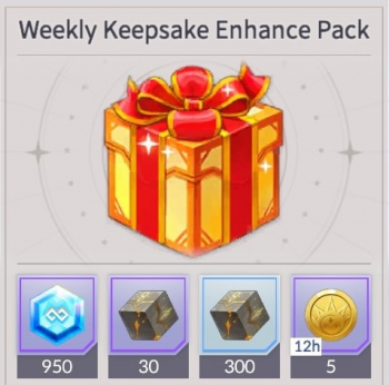 Eversoul : Weekly Keepsake Enhanсe Pack