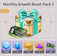 Eversoul :  Monthly Growth Boost Pack 1