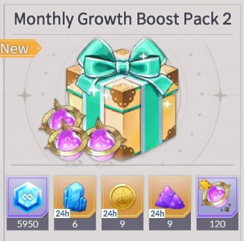 Eversoul : Monthly Growth Boost Pack 2