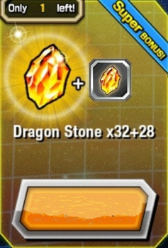 DRAGON BALL Z DOKKAN BATTLE: х32+28 Dragon Stone